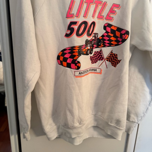 VINTAGE little 500 race sweatshirt - Picture 4 of 4